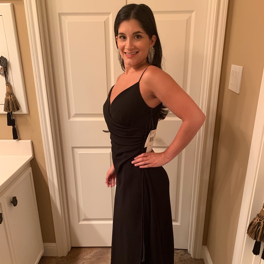 Jones New York Formal Long Black Dress